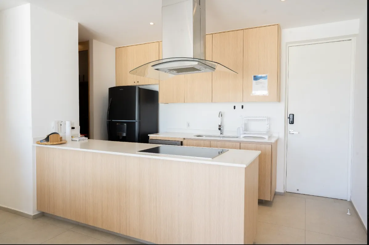 Aria Ocean – cocina con isla