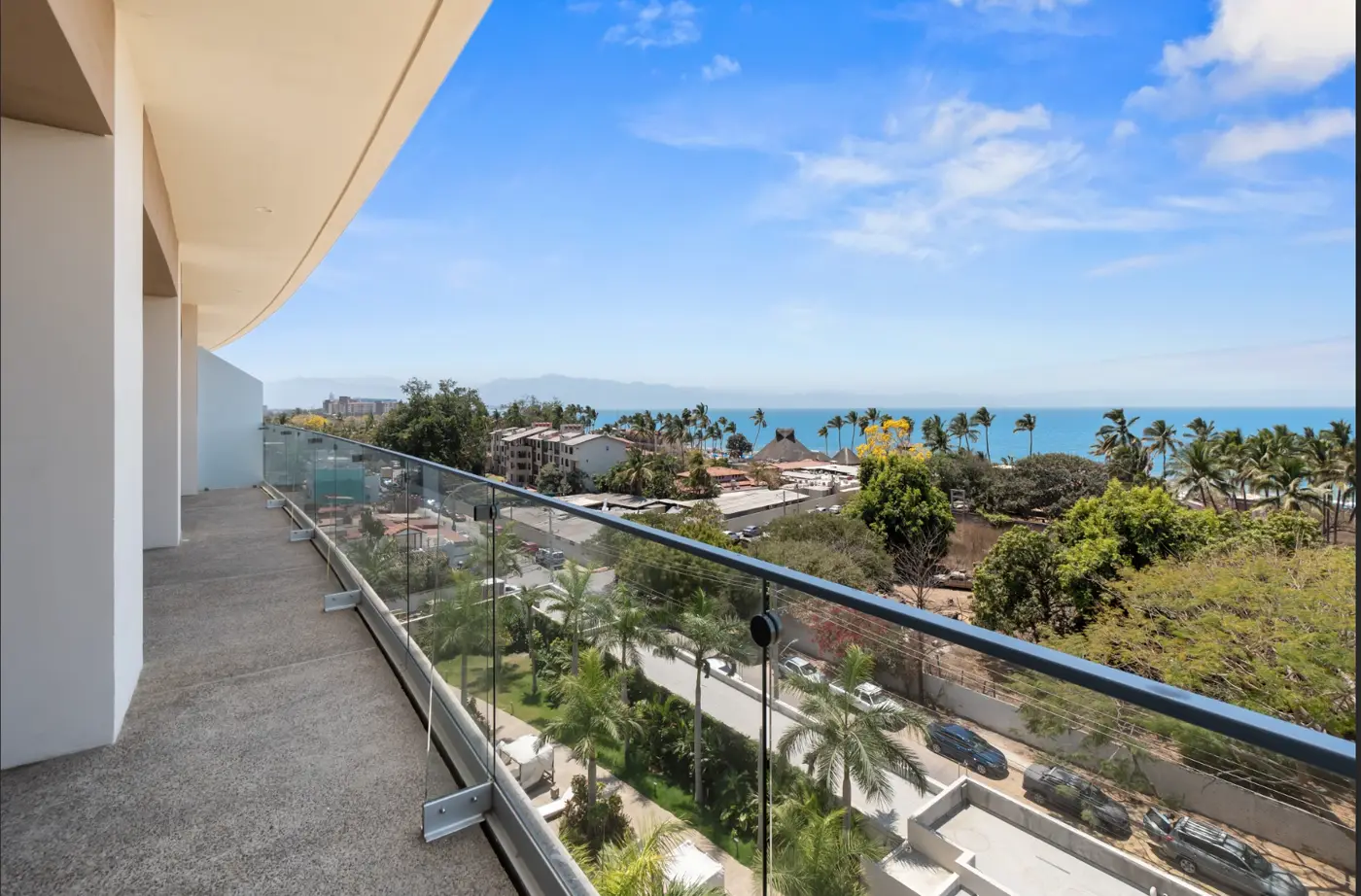 Mar de Plata – balcón con vista al mar