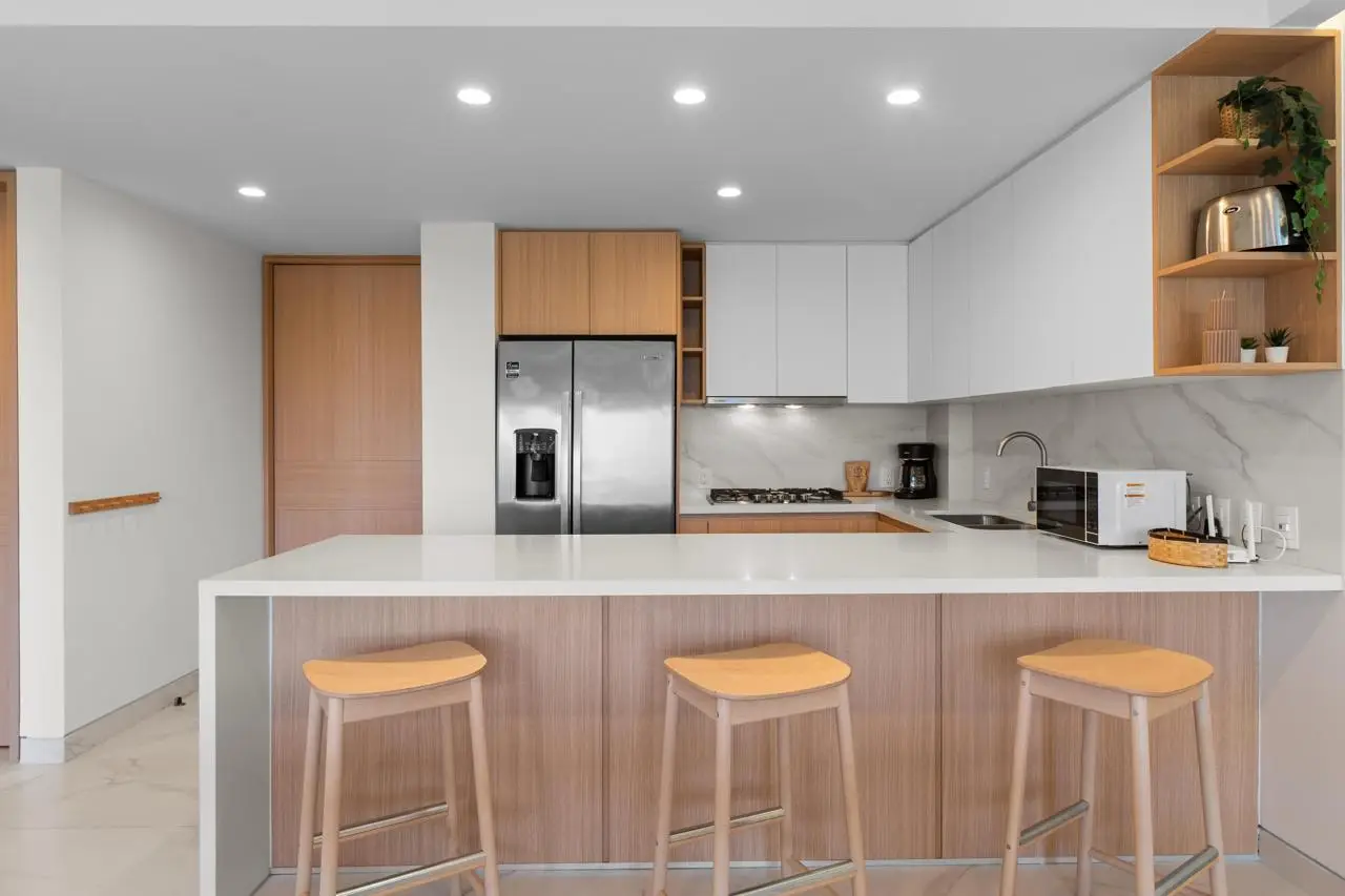 Mar de Plata – cocina con barra