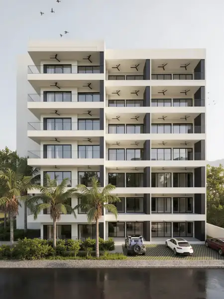 MCS Fluvial – fachada de la torre