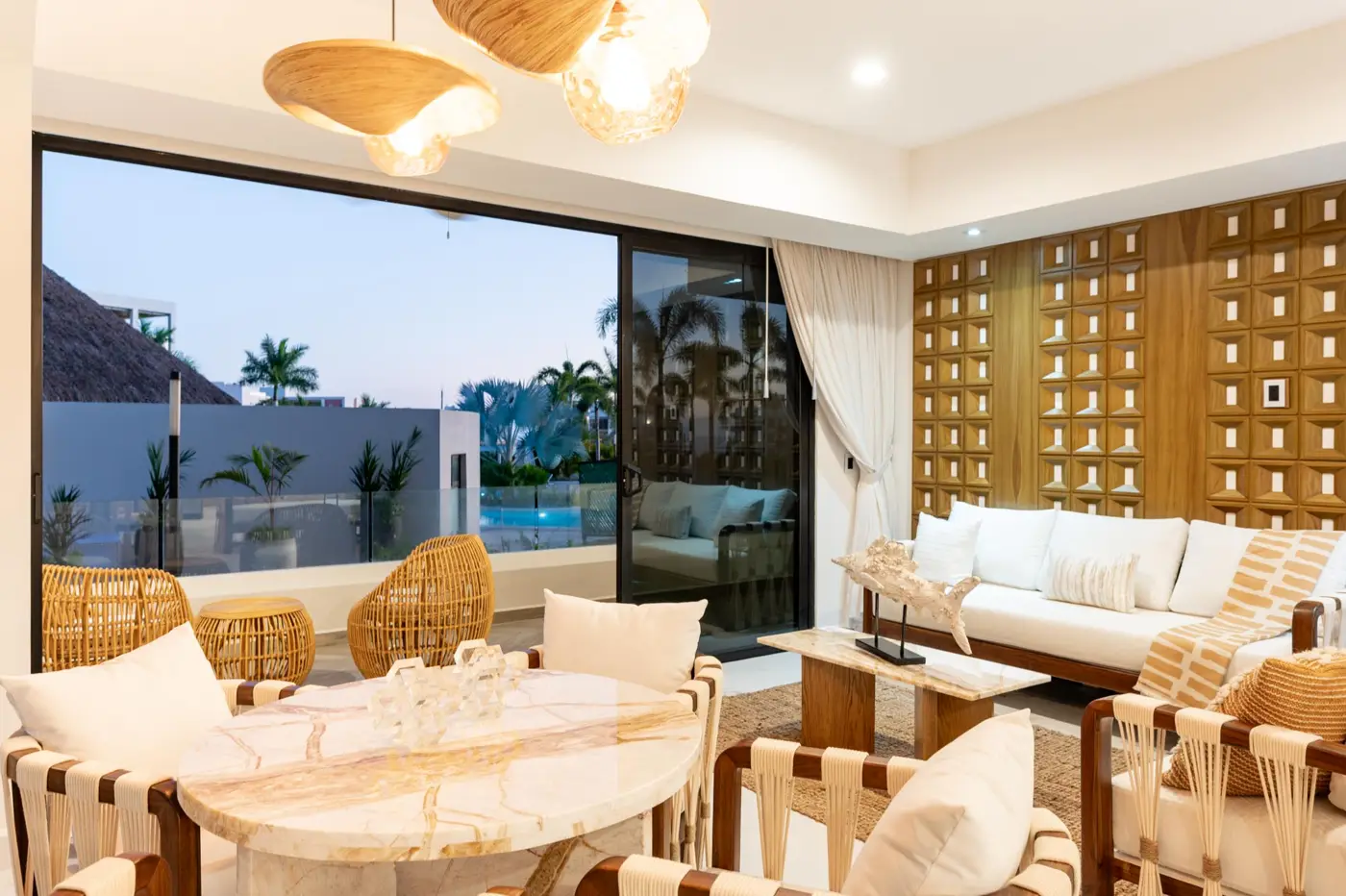 Quadrant Bucerías · Torre Elara – sala comedor